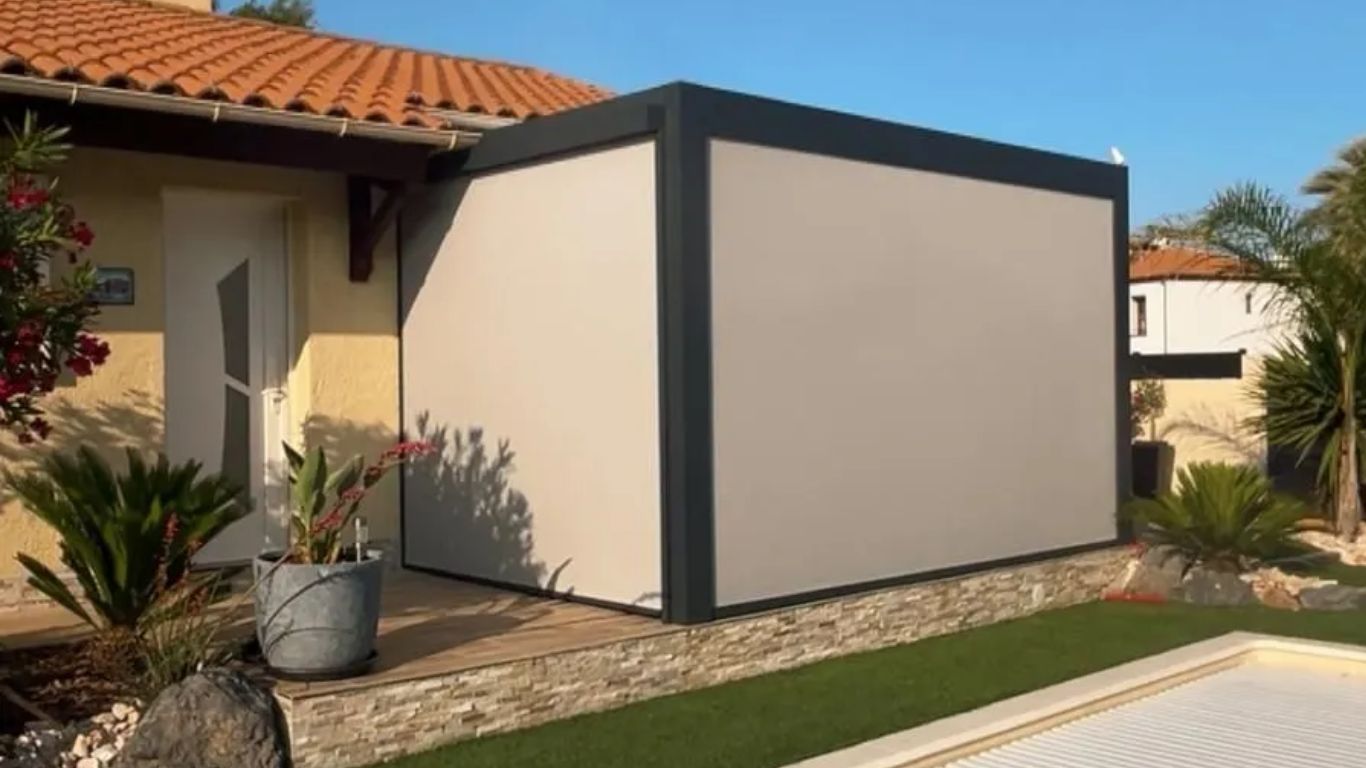 Pergola bioclimatique pluie étanchéité